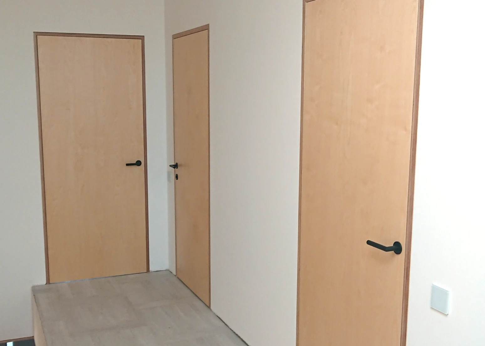 Standartinės klasės faneros durys